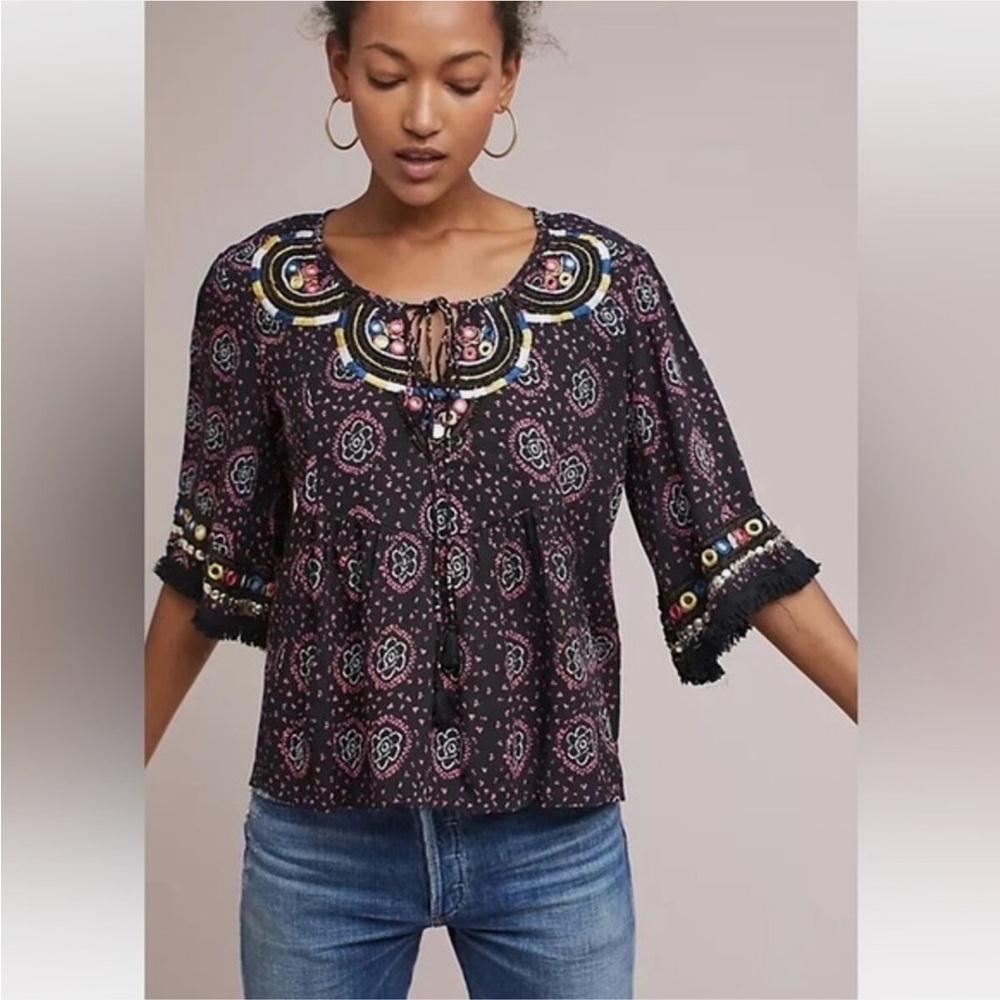 Stunning Beaded Raga Blouse